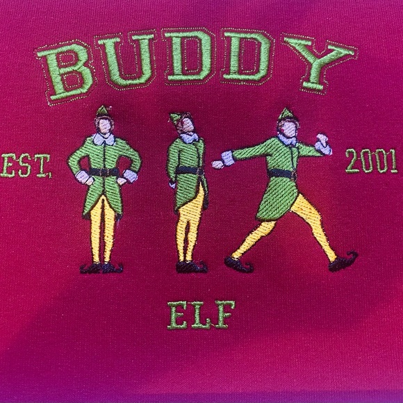 Buddy Elf crewneck sweatshirt - Picture 2 of 4